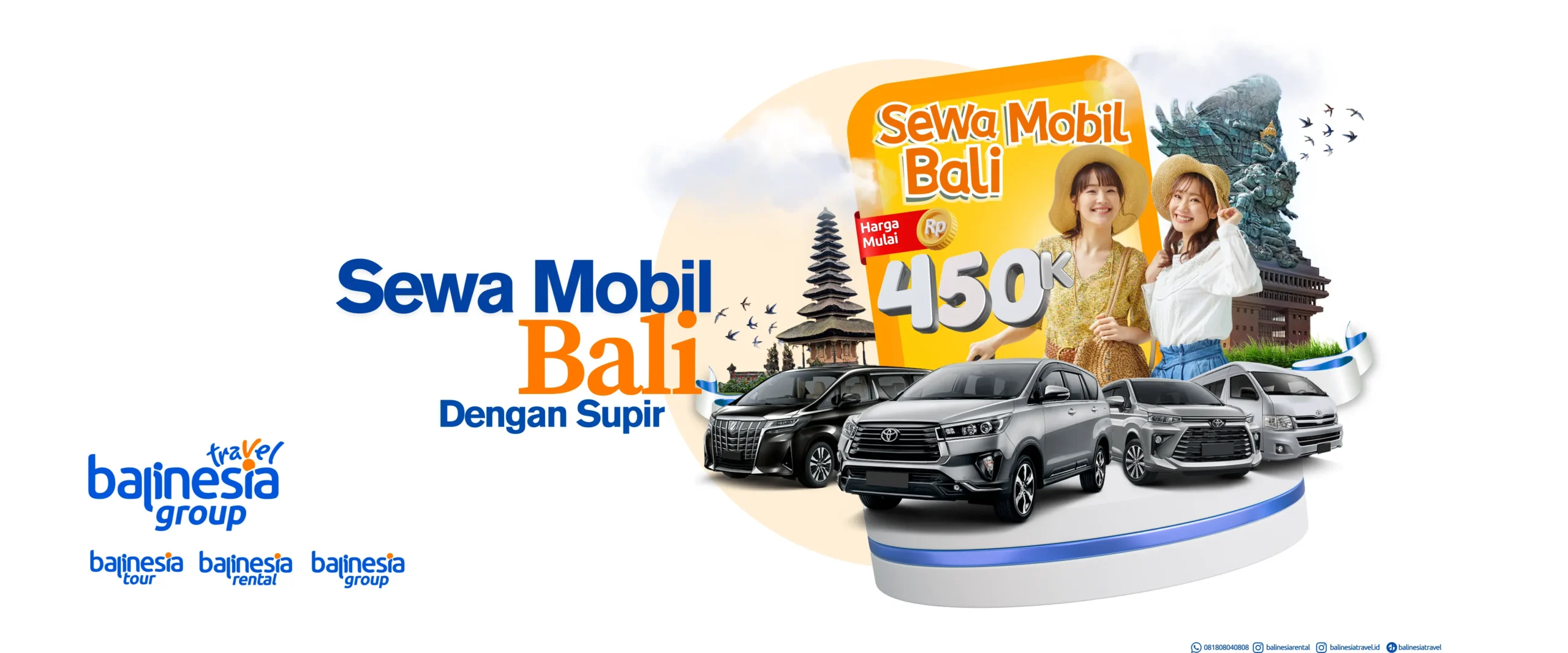 Sewa Mobil Bali Lepas Kunci